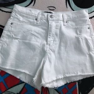 White shorts